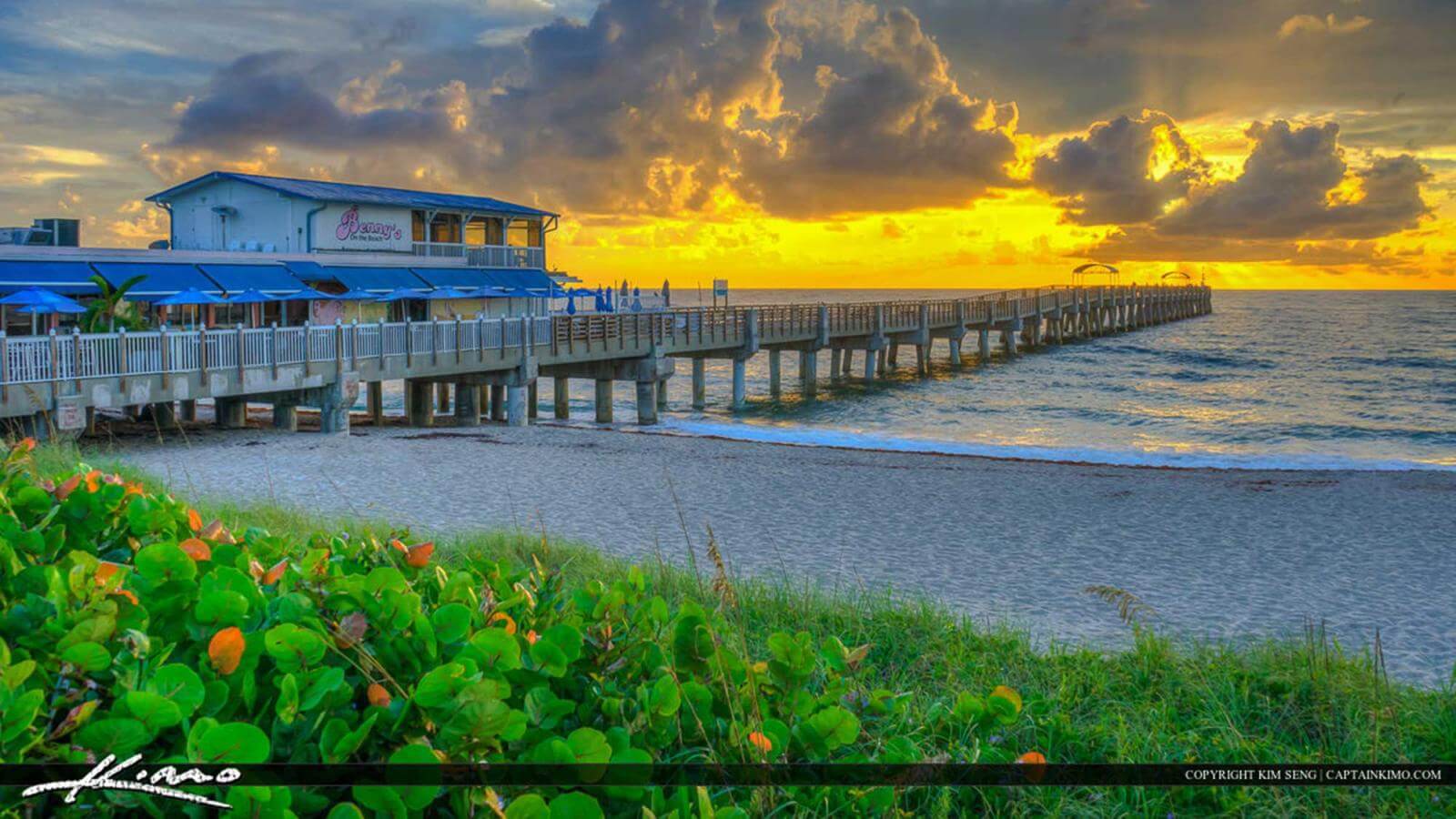 Beautiful Lake Worth Beach - steps from our treatment facility